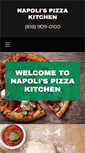 Mobile Screenshot of napolispizzakitchen.com